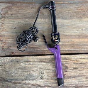 Hot Tools purple curling wand with adjustable heat!